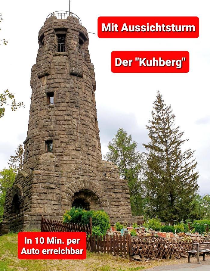 Ferienwohnung "Blick Mylau" - Naehe Freizeitpark Plohn & Weltgroesster Ziegelsteinbruecke Reichenbach im Vogtland Exterior photo